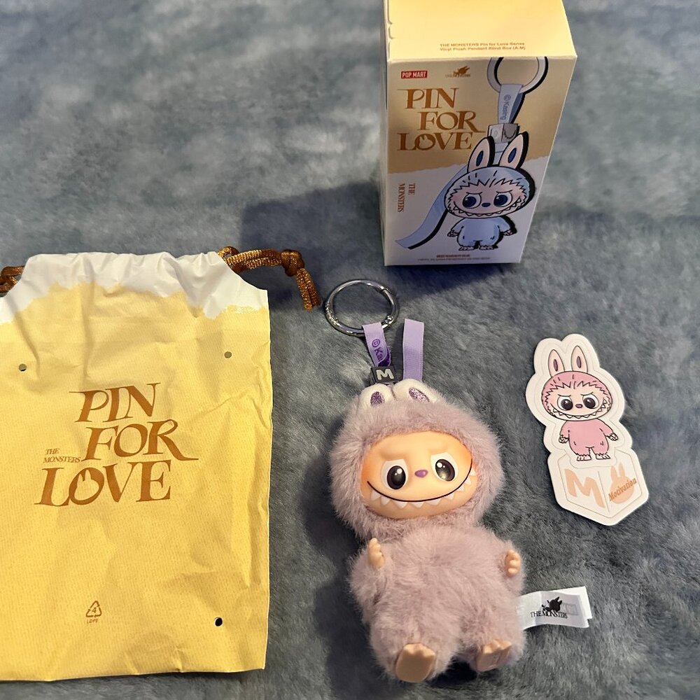 Pin for Love The Monsters Labubu - Confirmed - Letter M